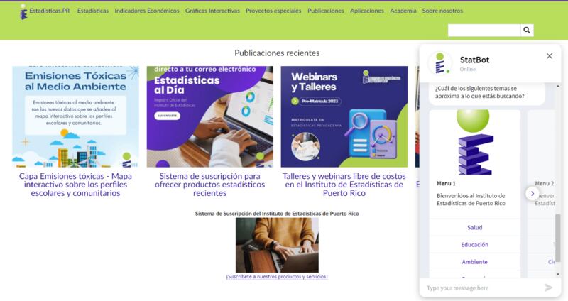 Stat Pr Nueva herramienta facilitaría búsqueda en portal del Instituto de ...