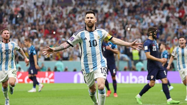 Messi lleva a Argentina a la final de la Copa del Mundo