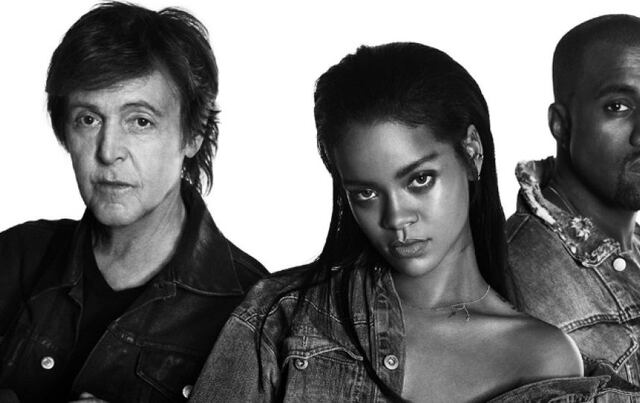 Paul McCartney, Rihanna y Kanye West presentan su nueva canción