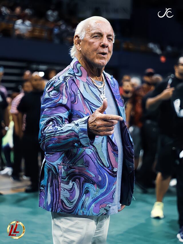 Ric Flair está complacido con su última lucha