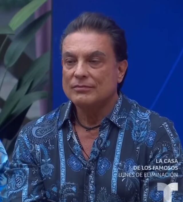 Osvaldo Ríos se salva de la eliminación en “La casa de los famosos 2″