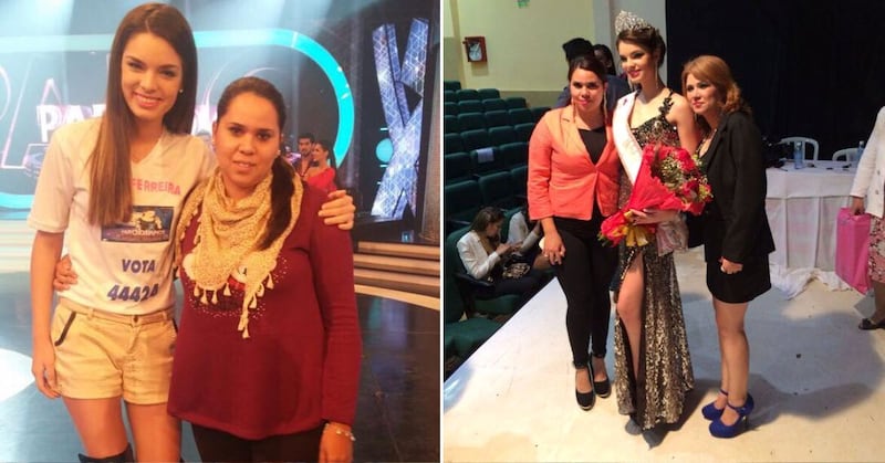 Redes sociales de Nadia, Ludy y Eli Ferreira