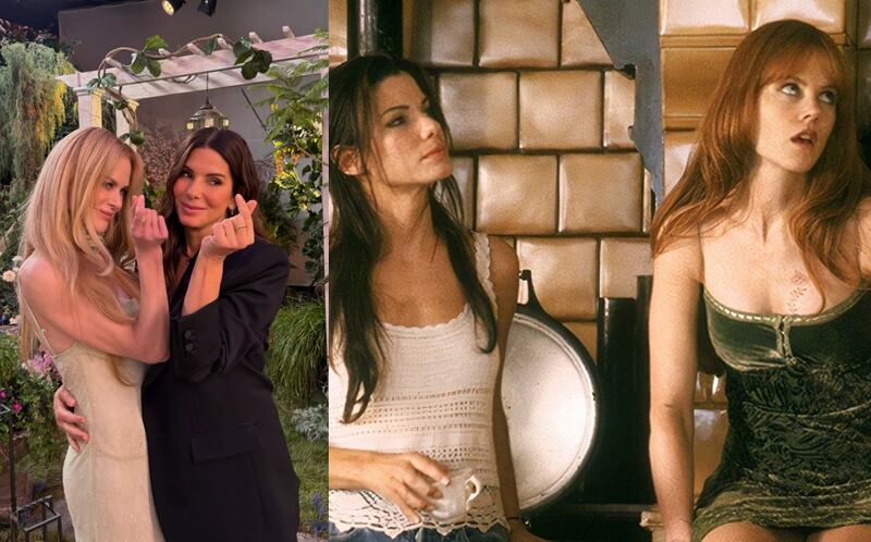 Sandra Bullock y Nicole Kidman demostraron que su complicidad sigue intacta casi 30 años después de compartir pantalla en Practical Magic.