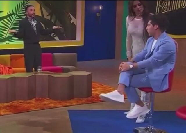 Fuerte encontronazo entre exhabitante y presentador de “La casa de los famosos México”
