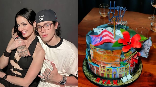 VIDEO | Hijo menor de Dayanara y Marc cumple 22 años, lo celebran con bizcocho inspirado en la Isla