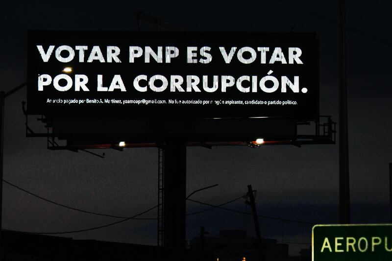 Billboards que pagó Bad Bunny. Santurce Metro PR 24 y 25 de septiembre de 2024
