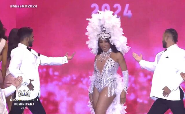 Magali Febles protagoniza apertura del certamen Miss República Dominicana Universo 2024