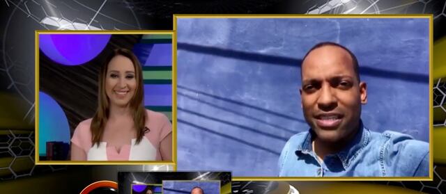 Julio Rivera da sorpresa a Milly Méndez en TV