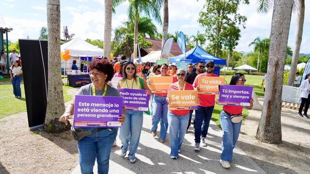 ASSMCA celebra actividad para promover la prevención del suicidio