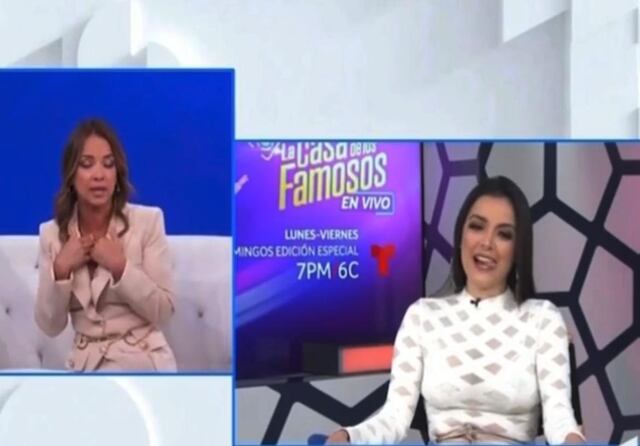 Adamari López le pregunta a Daniella Navarro si se besó con Toni en “La casa de los famosos 2″