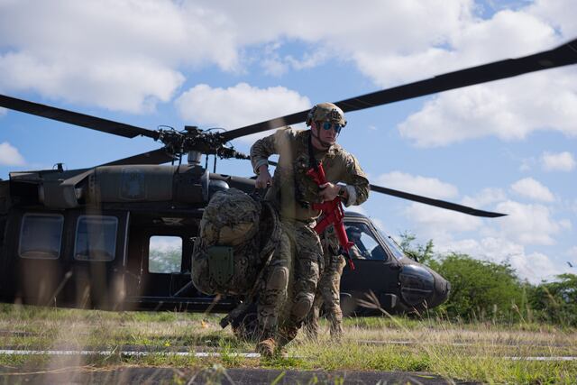 Guardia Nacional Aérea lidera entrenamiento de combate en Salinas y Juana Díaz