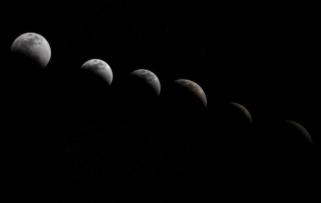 Así se vio el eclipse lunar desde Puerto Rico