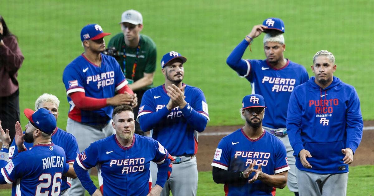 Puerto Rico culmina su participación en el Clásico Mundial de Béisbol ...