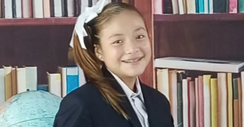 Tiene 10 años y está preparada para grandes cosas.- Facebook Karen Guillén