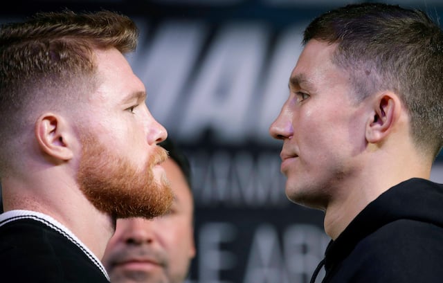 Las apuestas en Las Vegas favorecen a Golovkin sobre Canelo Álvarez