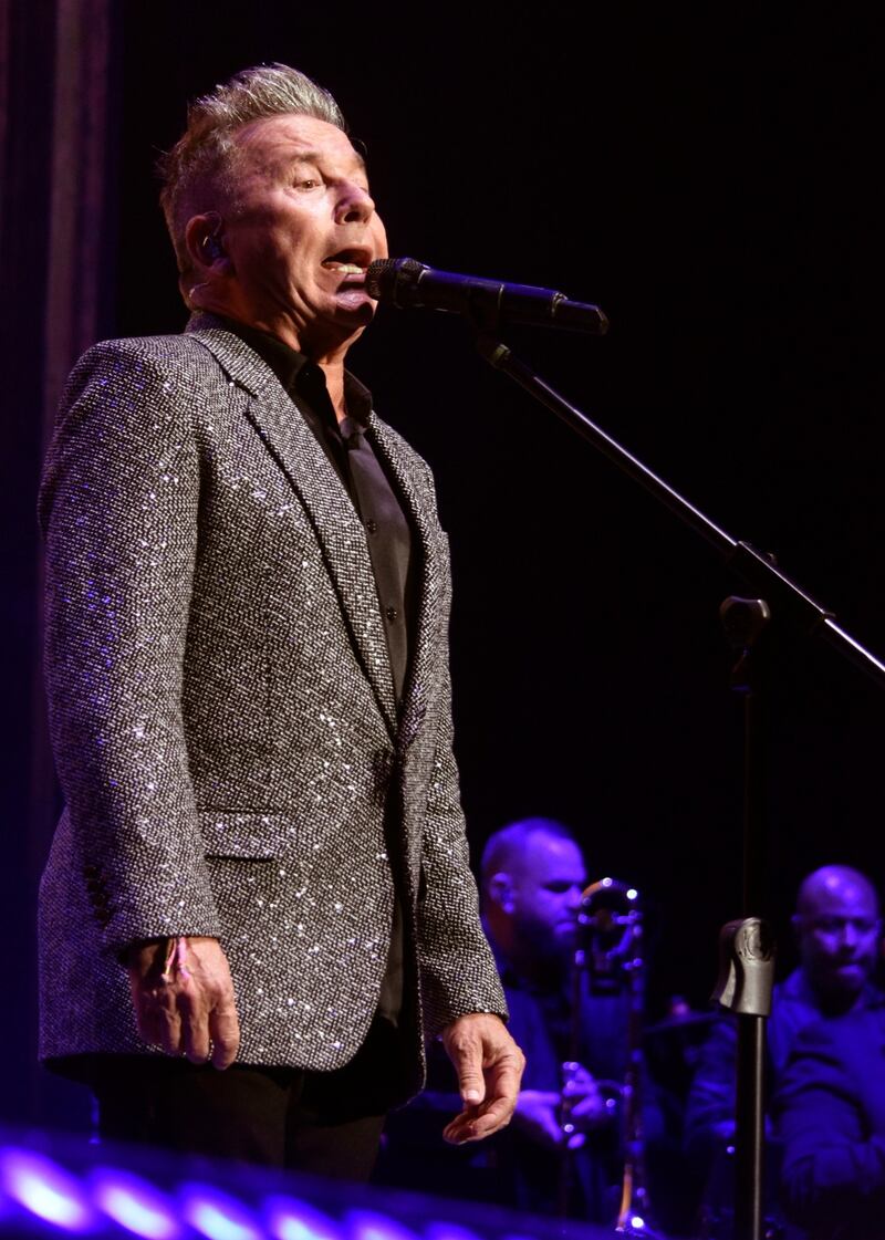 Ricardo Montaner en su presentación en el Choli