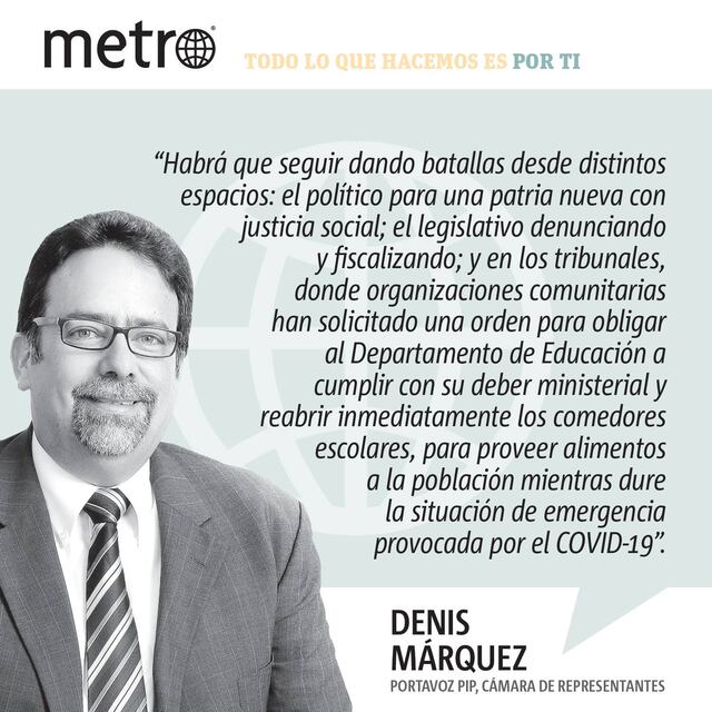 Opinión de Denis Márquez Lebrón: Seguridad Alimentaria y Desempleo