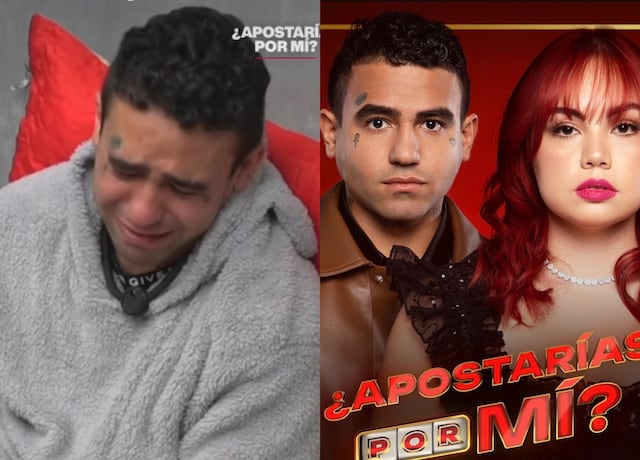 ‘El Malito’ estalla en llanto a días de la final de ‘¿Apostarías por mí?’
