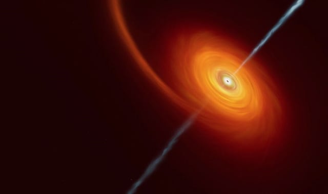 Telescopio Hubble descubre nuevo agujero negro en el espacio