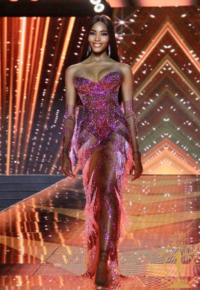 El traje de Miss Sudáfrica que causa sensación en Miss Supranational 2022