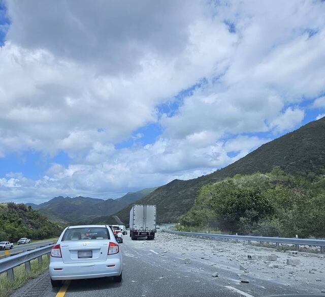 Accidente con camión provoca cierre de carril en la PR-52 de Salinas a Ponce