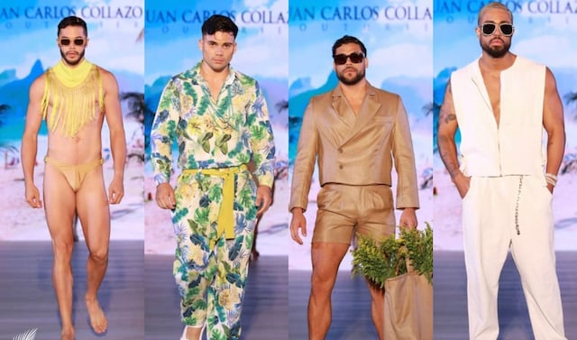 Diseñador Juan Carlos Collazo presenta su primera colección para hombres en San Juan Moda