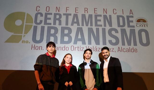 Estudiantes de Cayey participan del certamen ‘Parque Urbano: Movilidad Sostenible’