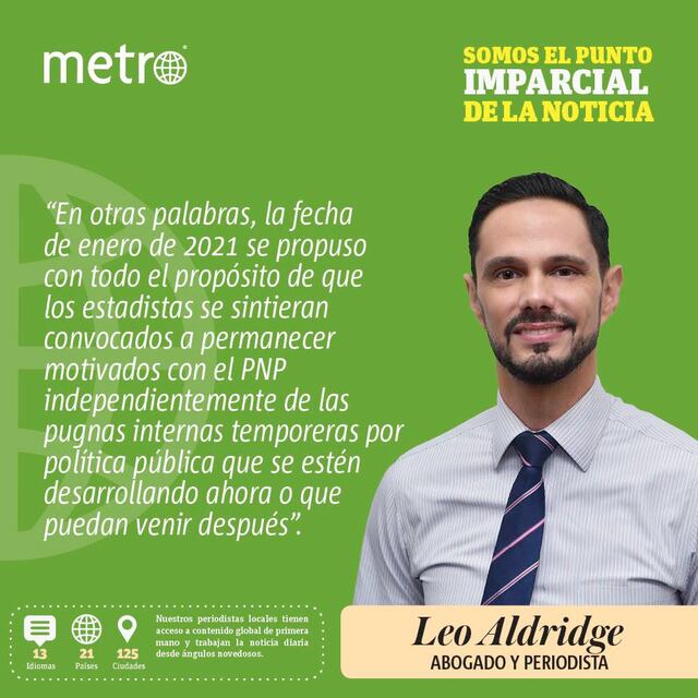 Y la estadidad, ¿pa’ cuándo?