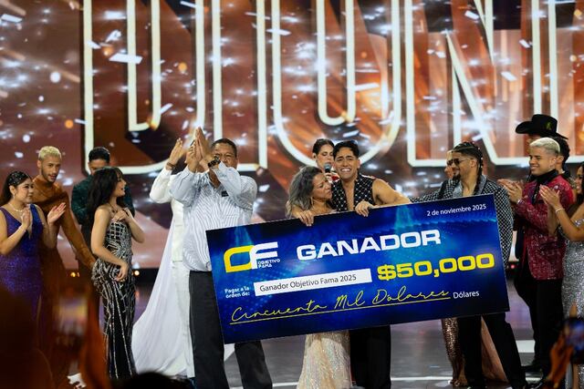 Dionicio Matos gana $50 mil y la séptima temporada de “Objetivo Fama”