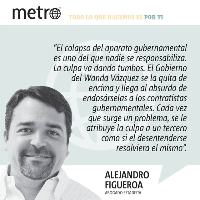 Opinión de Alejandro J. Figueroa: La culpa es huérfana