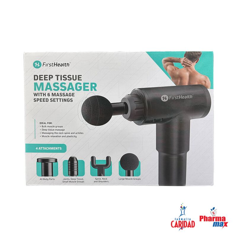 Maquina para masaje Tiene 6 velocidades
Neck & Back Massager Incluye travel bag.