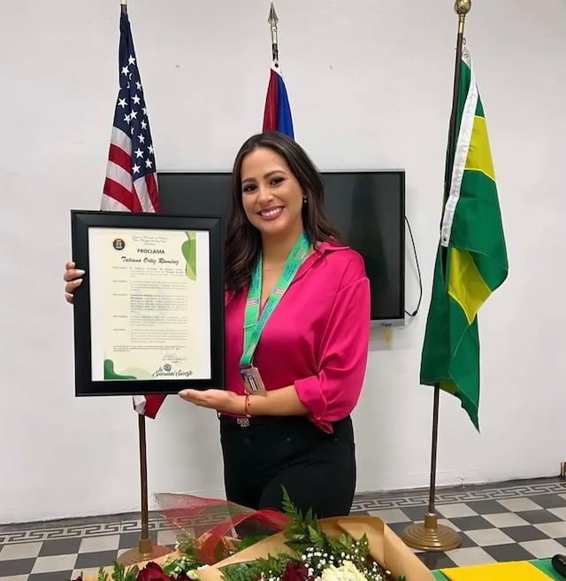 Tatiana Ortiz agradece a su pueblo por el reconocimiento en el Maratón Sureste
