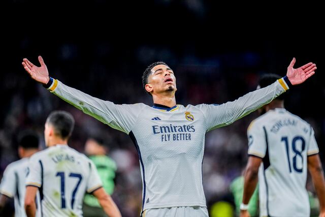 Bellingham queda fuera al menos dos semanas por esguince de tobillo, confirma el Real Madrid