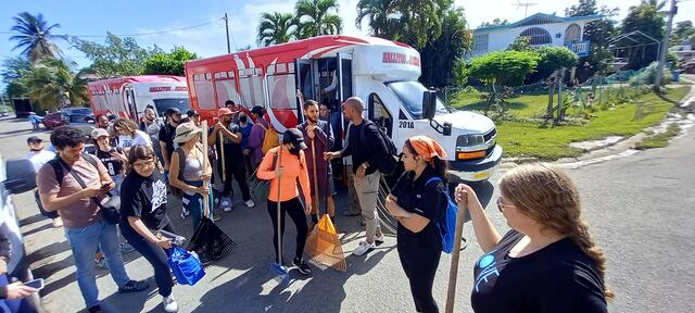 Sobre 500 voluntarios se movilizan para apoyar en la recuperación de las comunidades tras paso de Fiona