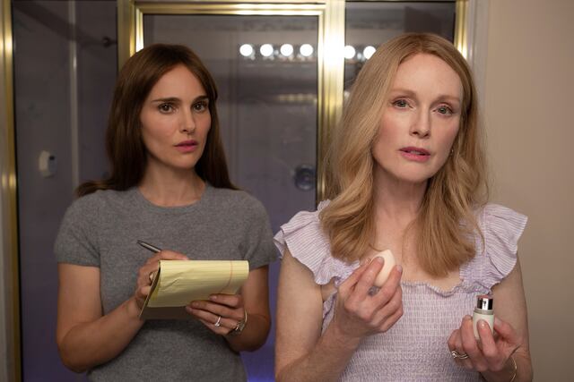 Natalie Portman y Julianne Moore emocionadas al trabajar en May December