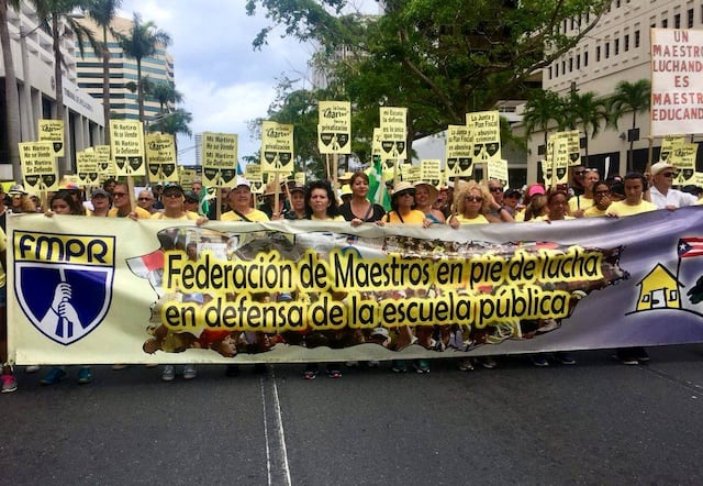 FMPR exige que se cumpla con pagos por Carrera Magisterial