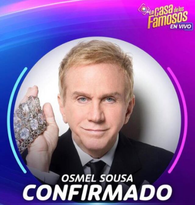 Osmel Sousa será habitante de “La casa de los famosos 3″