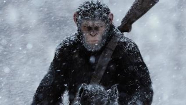 "War for the Planet of the Apes" vence en la taquilla de Estados Unidos