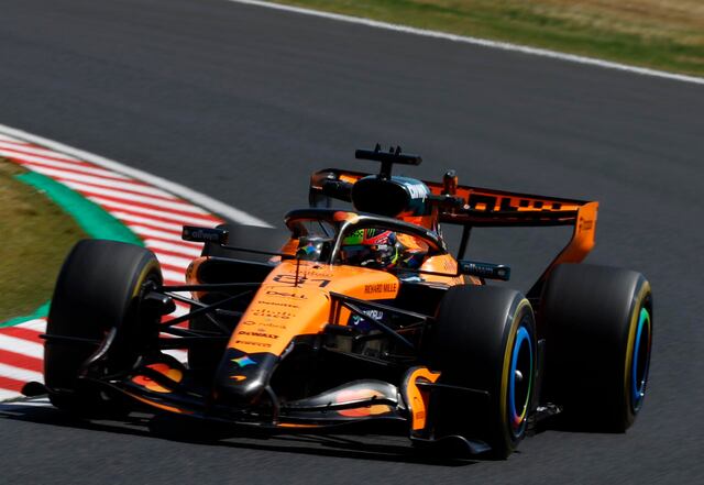 Oscar Piastri lidera los entrenamientos libres del Gran Premio de Japón en Suzuka