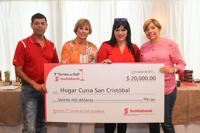 Exitoso 7mo Torneo de Golf Invitacional Scotiabank a beneficio del Hogar Cuna San Cristóbal