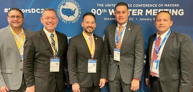 Delegación de alcaldes boricuas se reúnen con homólogos de Estados Unidos
