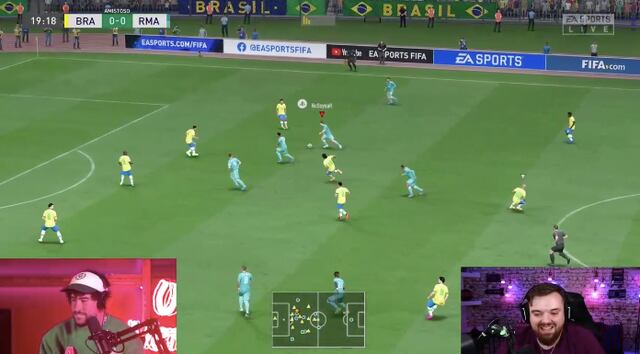 Bad Bunny juega FIFA con influencer español frente a 300 mil personas en Twitch
