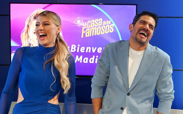 Madison Anderson y “Pepe” Gámez presentan a su hijo