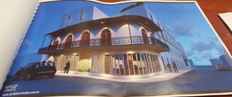 Planos de la nueva Casa de las 12 puertas.