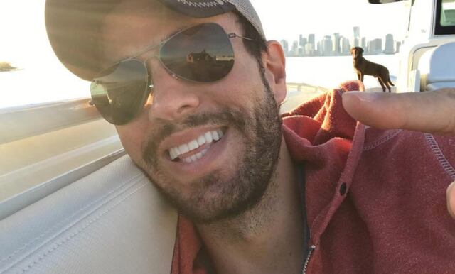Enrique Iglesias presenta al mundo a uno de sus gemelos