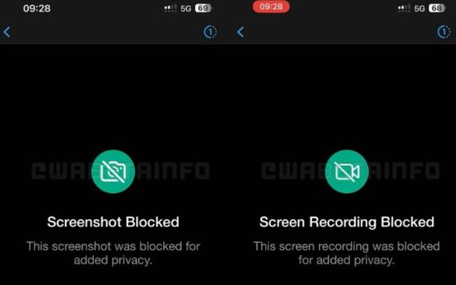 Así puedes bloquear las capturas de pantalla en WhatsApp