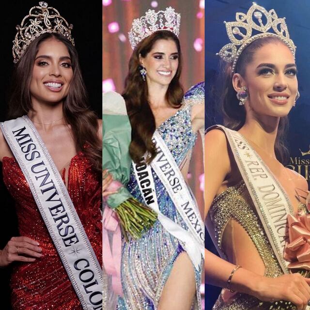 Colombia, México y República Dominicana coronan a sus reinas para Miss Universo 2023