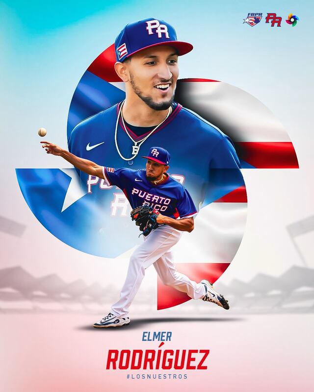 Elmer Rodríguez lanzará con el equipo de Puerto Rico en el WBC 2026