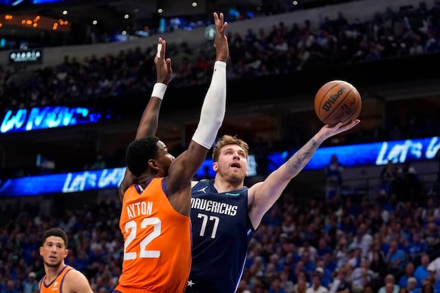 Doncic anota 26 y Mavericks igualan 2-2 su serie ante Suns
