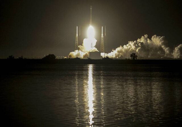 SpaceX celebra 50mo lanzamiento de cohete Falcon 9